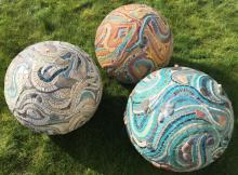 3D Mosaic Art Spheres 3D mosaic art spheres