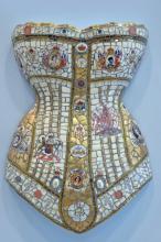 mosaic corset