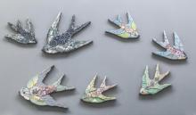 Mosaic Swallows (Photo credit Steve Russell Studios)