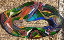 Abstract Glass Mosaic